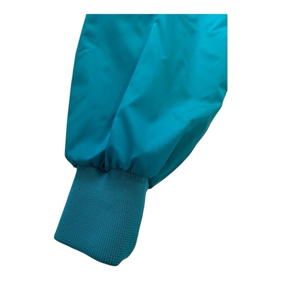 Vintage Coaches Jacket Nylon Snap Button Drawstring Waist Coat  - Size XL - Picture 6 of 14